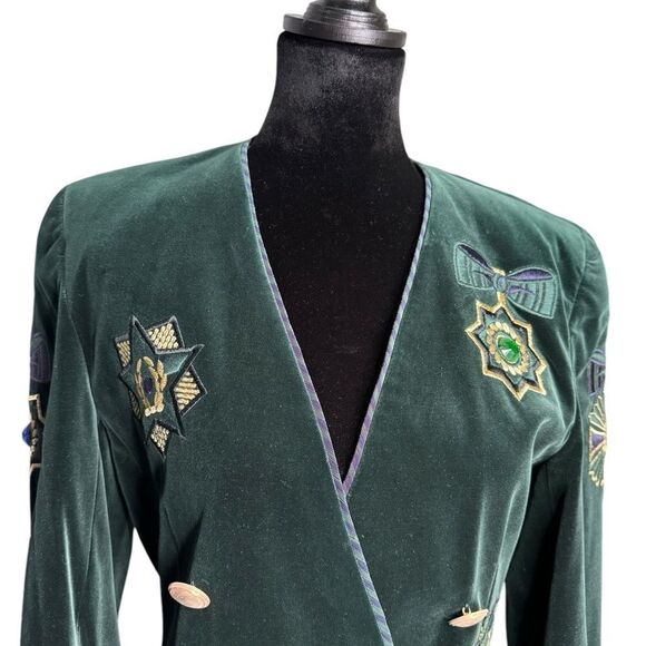 Escada Velour Women’s Blazer (EU 36/US 4) - Picture 3 of 12